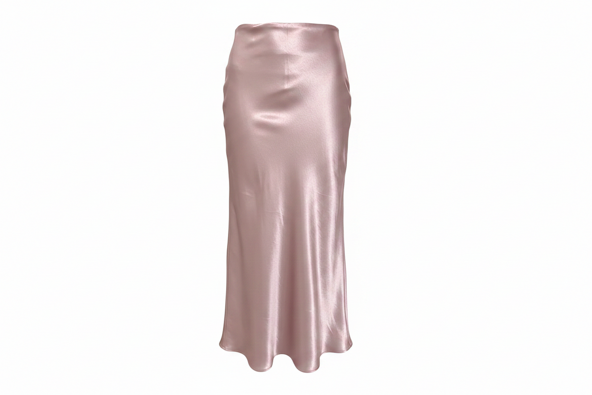 Satin Skirt, Perfect Fit