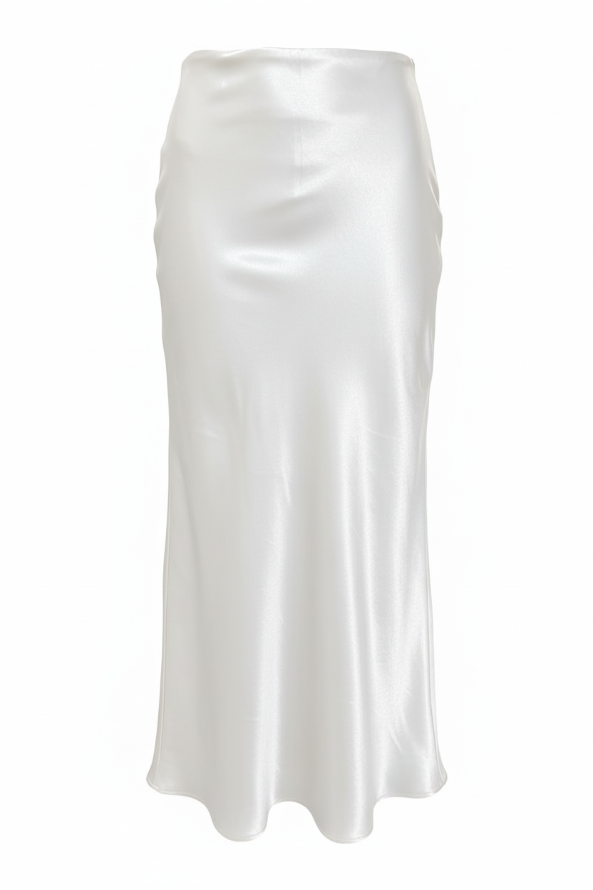 Satin Skirt, Perfect Fit